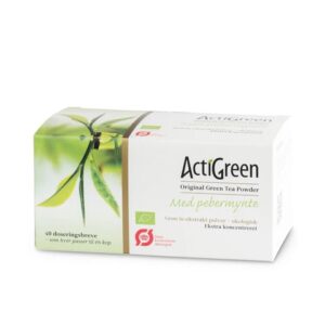 UDGÅR - ActiGreen organic Green Tea Powder - Peppermint -