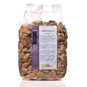 biogan - Økologiske mandler 1kg - biogan