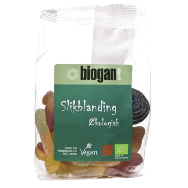 biogan - Økologiske slik blanding - vegan - biogan