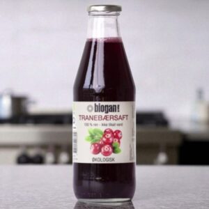 biogan - Økologiske tranebærsaft - biogan