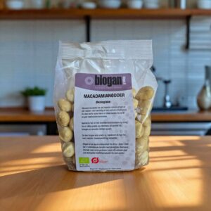 biogan - Økologiske macadamianødder 400g - biogan