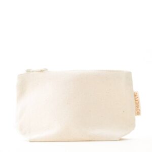 RESTPARTI - BOWEEVIL Kosmetikpung i økologisk bomuld - str. S -