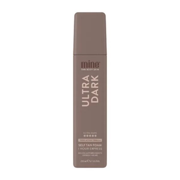 MineTan - Ultra Dark Self Tan Foam 1 Hour Express - 200 ml - minetan