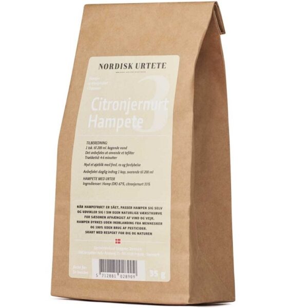 NORDISK URTETE - N°3 - CITRONJERNURT HAMPETE - NORDISK URTETE
