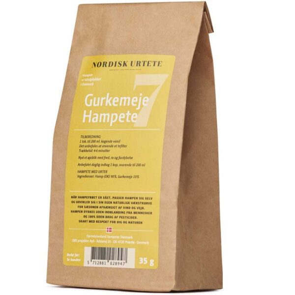 NORDISK URTETE - N°7 - GURKEMEJE HAMPETE - NORDISK URTETE