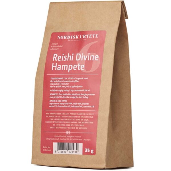NORDISK URTETE - N°6 - REISHI DIVINE HAMPETE - NORDISK URTETE