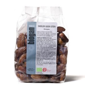 biogan - Økologiske dadler uden sten 500g - biogan