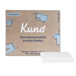 RESTPARTI - Kuno Vaskemiddel i ark 18 stk. - universal med duft - Kuno