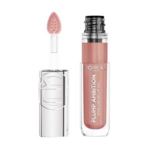 Loreal - Plump Ambition Hyaluron Lip Oil 641 Latte Glace - loreal