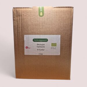 Nyborggaard - Økologisk hørfrøolie til husdyr - 3 liter - Nyborggaard