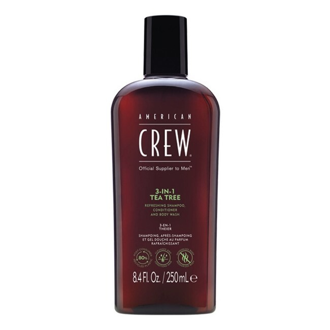 American Crew - 3 In 1 Tea Tree - 250 ml - american crew
