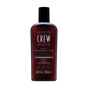 American Crew - Hair & Body Shampoo 3 in 1 Chamomile + Pine - 250 ml - american crew