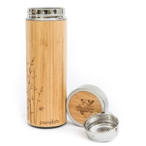 Pandoo - Bambus termokrus med tefilter - 360ml - Pandoo