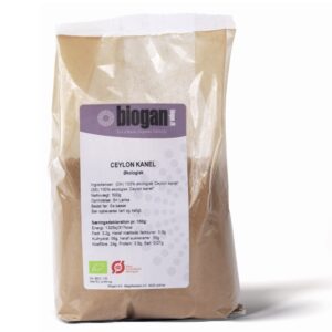 biogan - Økologisk Ceylon kanel pulver 500g - biogan