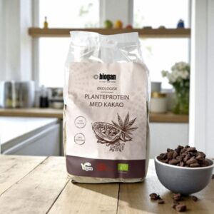 biogan - Økologisk planteprotein - Kakao - biogan