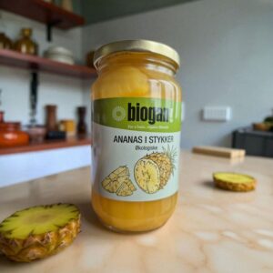 biogan - Økologiske ananas i stykker - biogan
