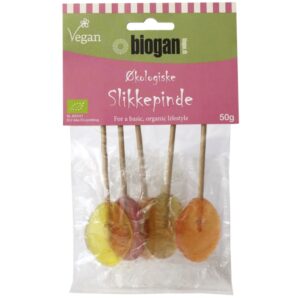 biogan - Økologiske slikkepinde - vegan - biogan