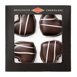 Økoladen - Marcipan hjerter - 4-pak -