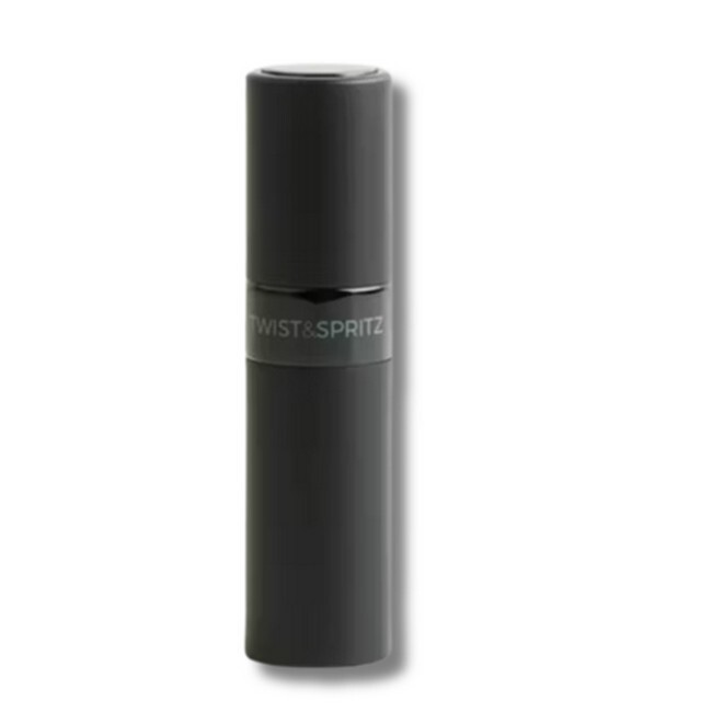 Twist & Spritz - Perfume Refill Spray Brushed Black - 8 ml - twist & spritz