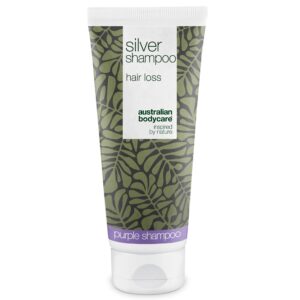 Silver Shampoo  -  Støtter sund hårvækst og fjerner gule skær â Neutraliser gule toner med Silver Shampoo. Styrker håret og fremmer en sund hovedbund. Ideel til blondt og gråt hår. - 1 stk. - Australian Bodycare