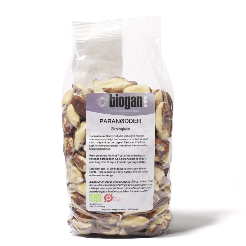 biogan - Økologisk paranødder 400g - biogan
