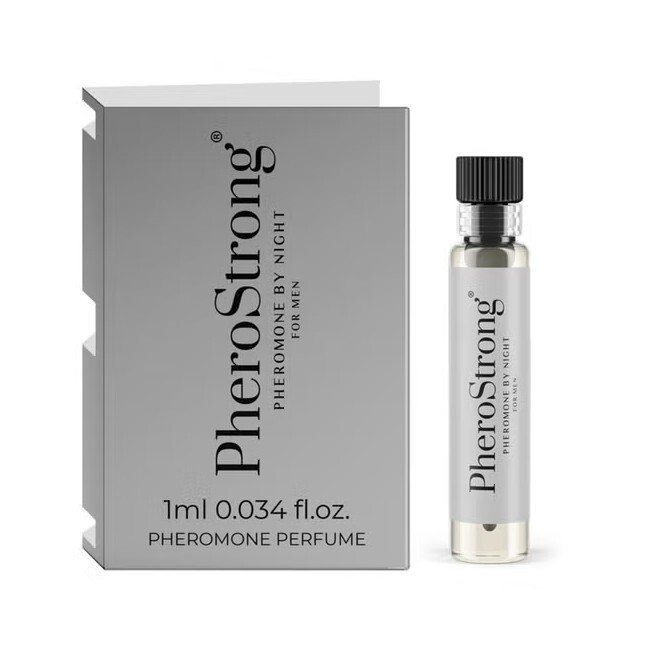 PheroStrong - By Night For Men Pheromone Perfume Duftprøve - pherostrong