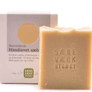 Sæbeværkstedet - Håndlavet sæbe - Herreskrub - Sæbeværkstedet
