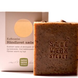 Sæbeværkstedet - Håndlavet sæbe - Kaffesæbe - Sæbeværkstedet
