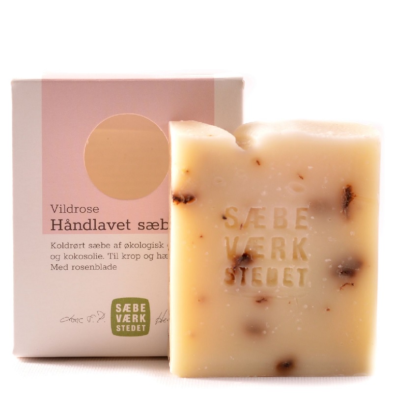 Sæbeværkstedet - Håndlavet sæbe - Vildrose - Sæbeværkstedet