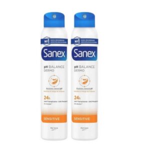 Sanex - Dermo Sensitive PH Balance Deodorant Spray - 2 x 200 ml - sanex