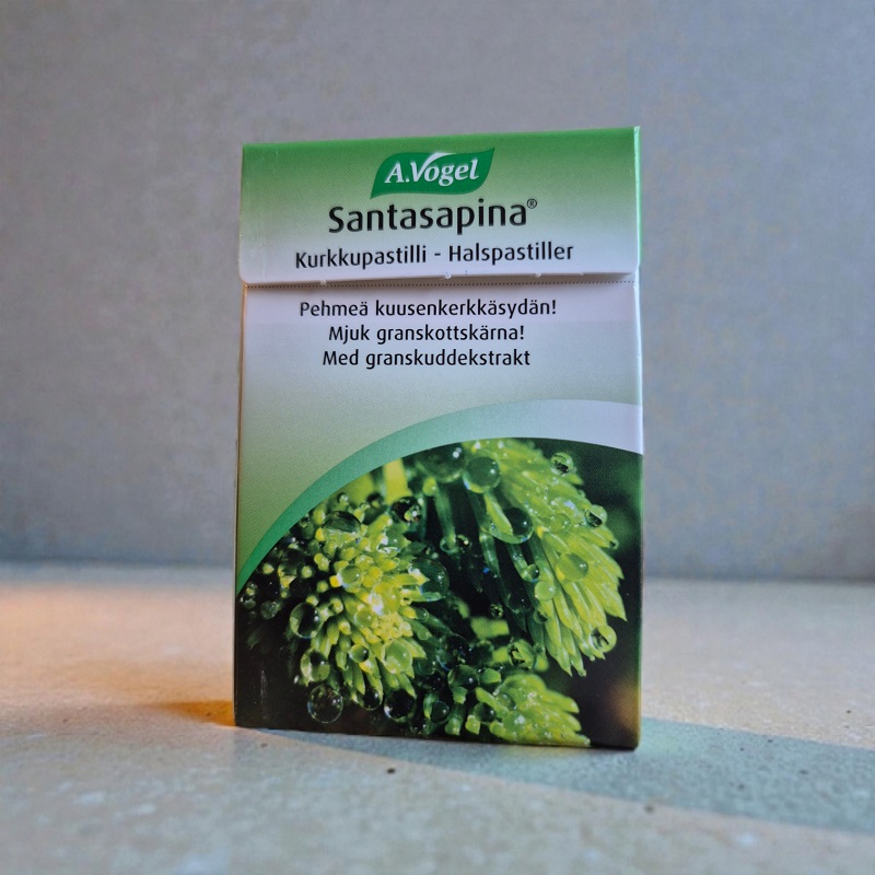 DATOVARER BEDST FØR 2/26 - A. Vogel - Santasapina® bonbons -