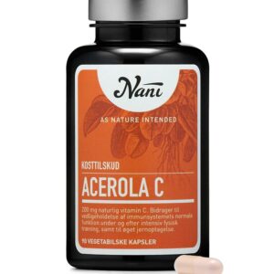 Nani - Acerola C - 90 vegetabilske kapsler - Nani