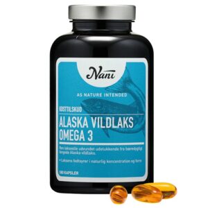 Nani - Alaska vildlaks omega 3 - 180 kapsler - Nani