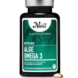 Nani - Alge Omega 3 - 90 stk. kapsler - Nani