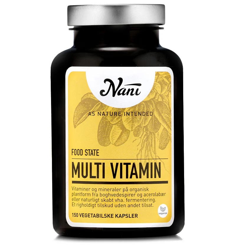 Nani - Multi Vitamin - 150 vegetabilske kapsler - Nani