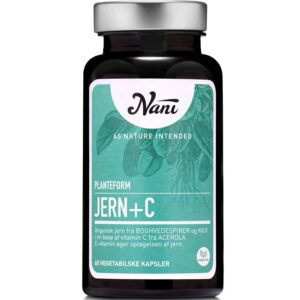 Nani - Jern+C - 60 Vegetabilske Kapser - Nani