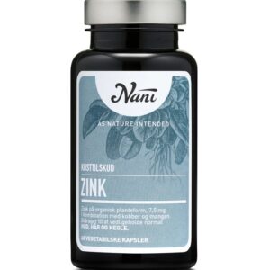 Nani - Zink - 60 Vegetabilske kapsler - Nani