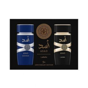 Lattafa Perfumes - Asad & Zanzibar Gaveæske - 2 x 100 ml - lattafa perfumes