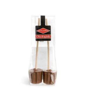 Økoladen - Dippers - Økologisk lys chokolade 40% -