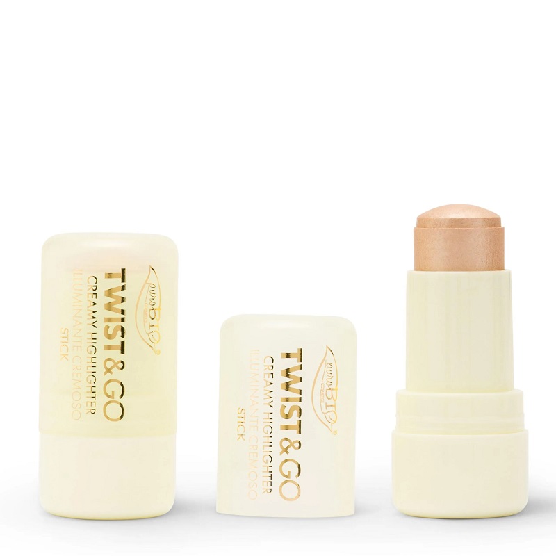 puroBIO Cosmetics - TWIST & GO - Creamy Highlighter stick 01 - puroBIO Cosmetics