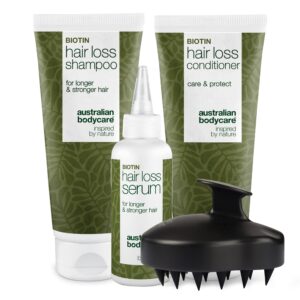 Den ultimative hårtabspakke â 4 produkter ved hårtab, udtynding og beskadiget hår - Australian Bodycare