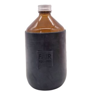 FAIR SQUARED - Bottle Cover 500ml - Black - FAIR SQUARED
