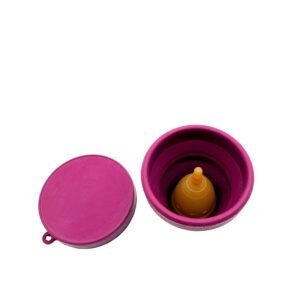 FAIR SQUARED - Period Cup foldebar opbevaring - lilla - FAIR SQUARED