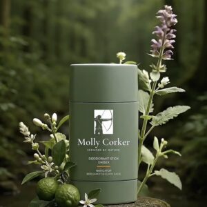 Molly Corker - Natural deodorant stick - Bergamot |  Clary Sage - Navigator - Molly Corker