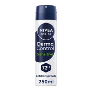 Nivea - Men Derma Control Sensitive Deodorant Spray - 250 ml - nivea