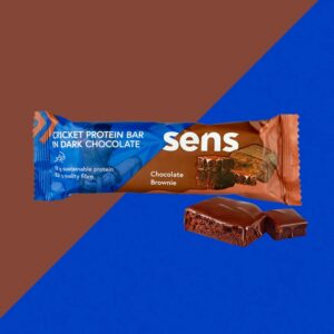 sens - Cricket protein bar - Dark Chocolate - Chocolate Brownie - sens