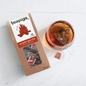 teapigs - pumpkin spice chai tea - sooo chocolatey - teapigs