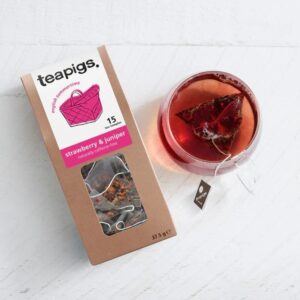 teapigs - Strawberry & Juniper tea - english summertime - teapigs