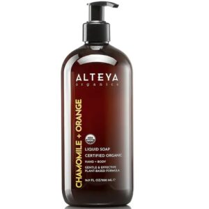 Alteya Organics - Økologisk Flydende Sæbe - chamomile+orange - 500ml - Alteya Organics