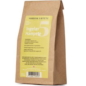 RESTPARTI - NORDISK URTETE - N°5 - INGEFÆR HAMPETE 25g - NORDISK URTETE